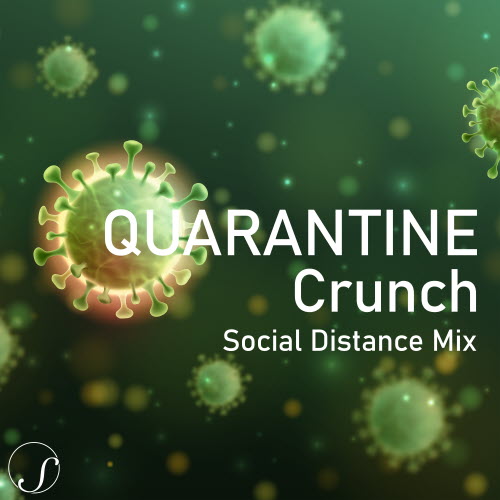 Quarantine Crunch Social Distance Mix Label